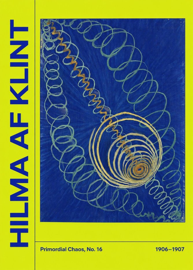 Hilma af Klint Primordial Chaos, No. 16 No2 - Plakat