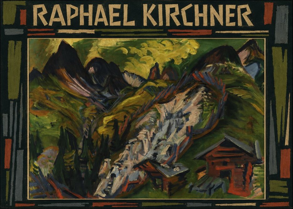Raphael Kirchner Mountain Landscape I No4 - Plakat