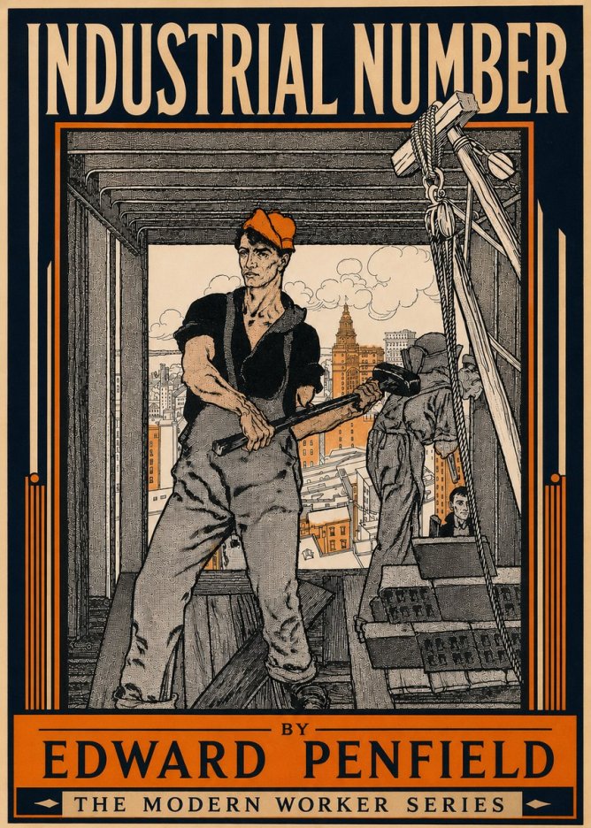 Edward Penfield Industrial Number No4 - Plakat