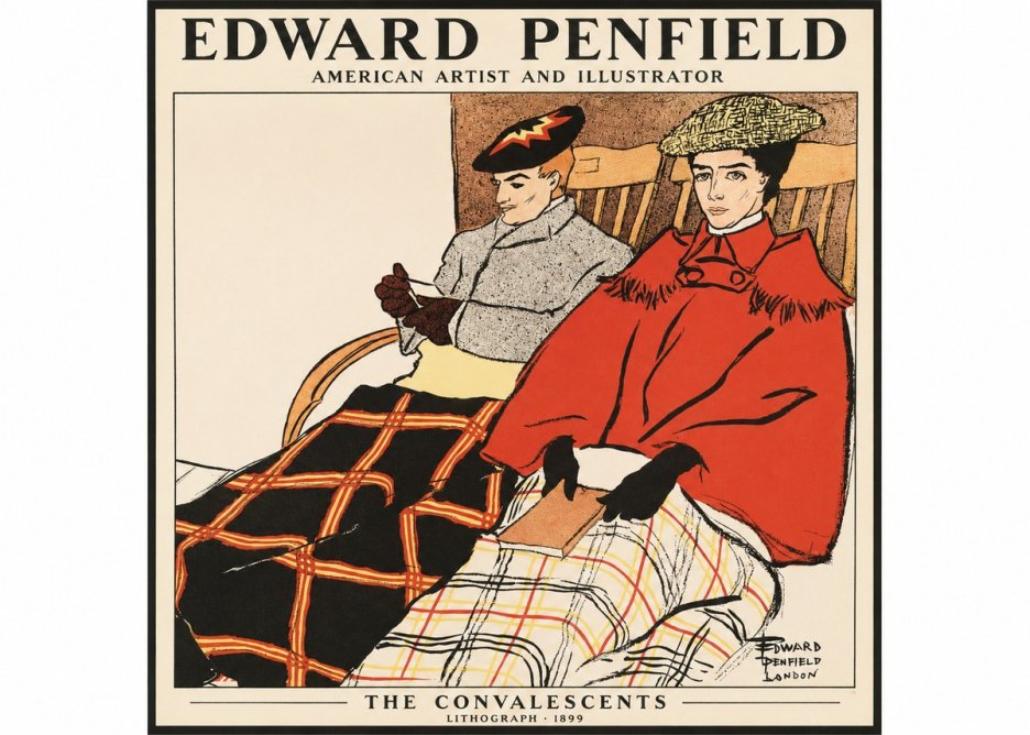 Edward Penfield The Convalescents No1 - Plakat