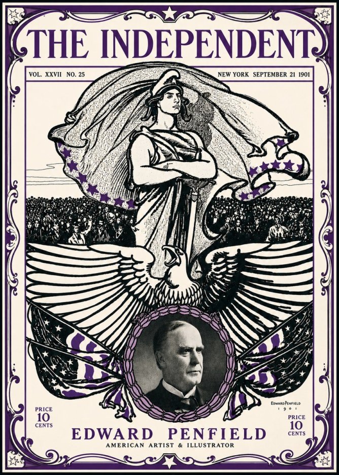 Edward Penfield The Independent No3 - Plakat
