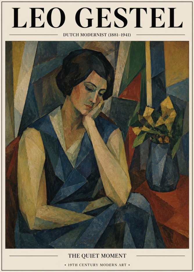 Leo Gestel The Quiet Moment No1 - Plakat