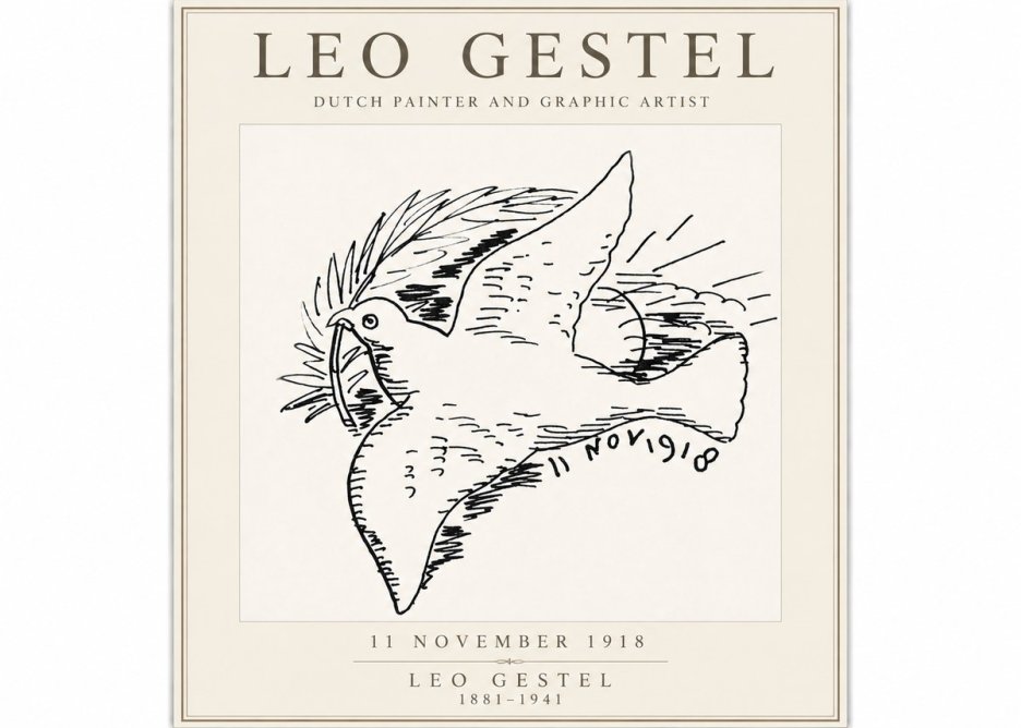Leo Gestel 11 November 1918 No6 - Plakat