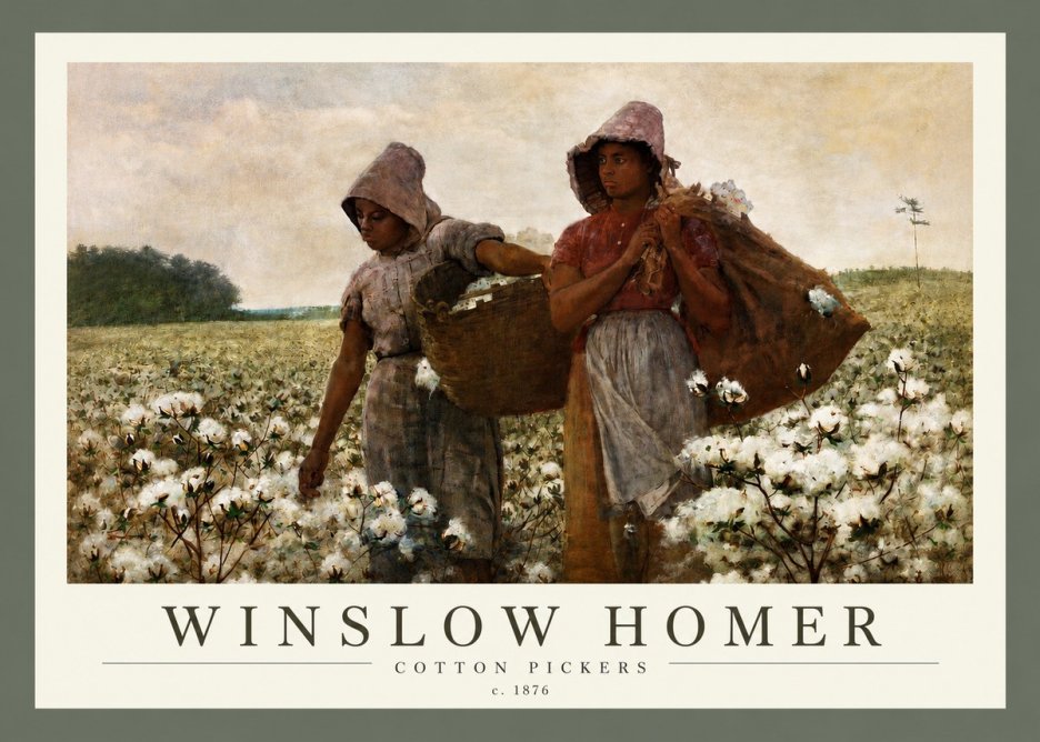 Winslow Homer Cotton Pickers No3 - Plakat