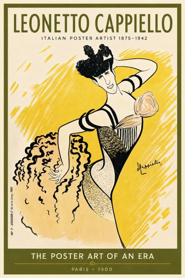 Leonetto Cappiello The Dancer No4 - Plakat