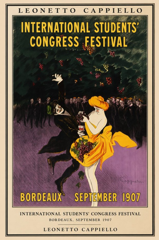 Leonetto Cappiello International Students' Congress Festival No1 - Plakat