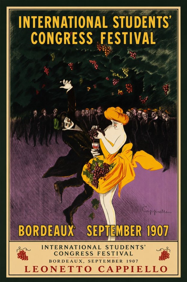 Leonetto Cappiello International Students' Congress Festival No2 - Plakat