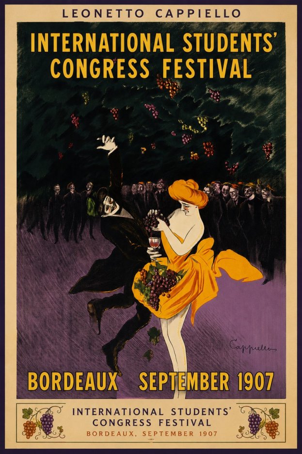 Leonetto Cappiello International Students' Congress Festival No3 - Plakat