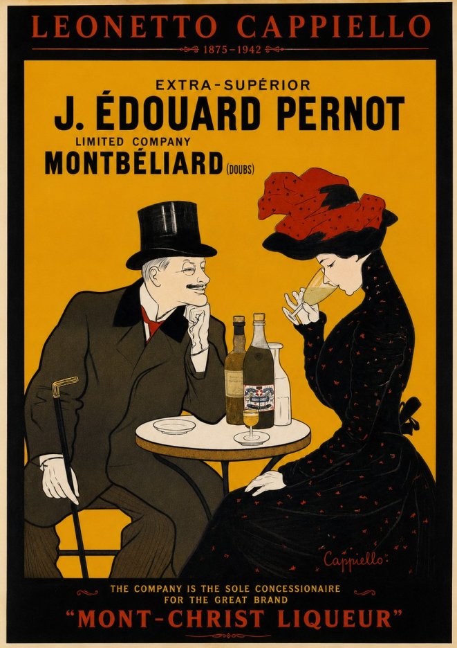 Leonetto Cappiello J. Édouard Pernot No4 - Plakat