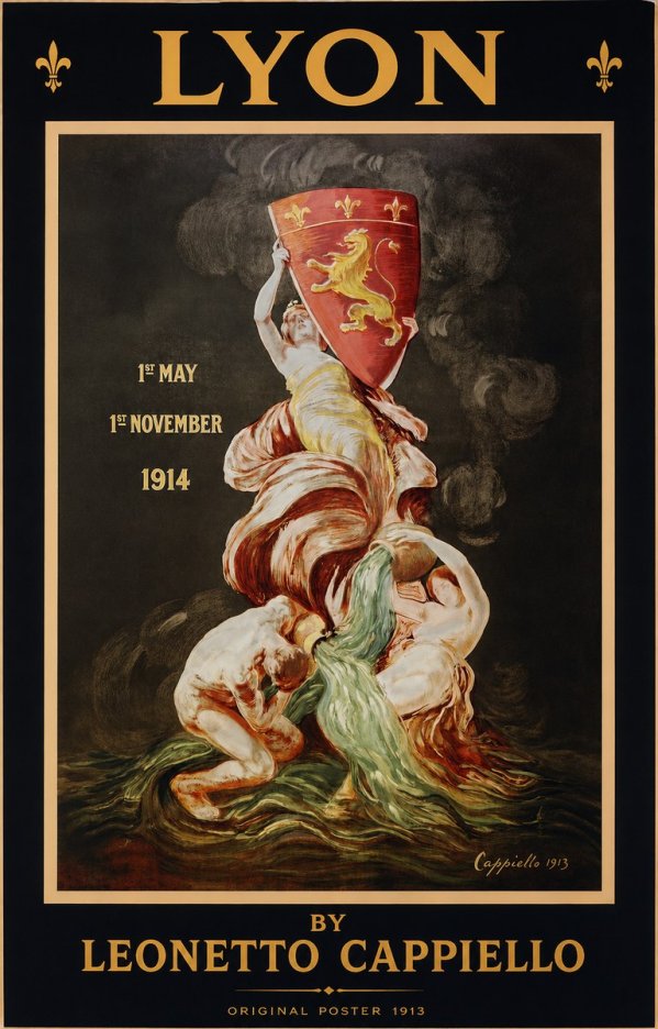 Leonetto Cappiello Lyon No1 - Plakat