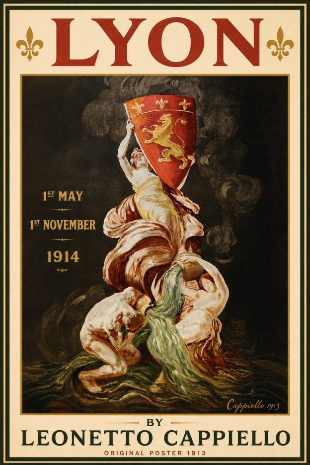Leonetto Cappiello Lyon No5 - Plakat