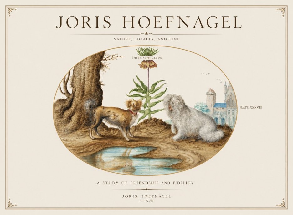 Joris Hoefnagel A Study of Friendship and Fidelity No1 - Plakat