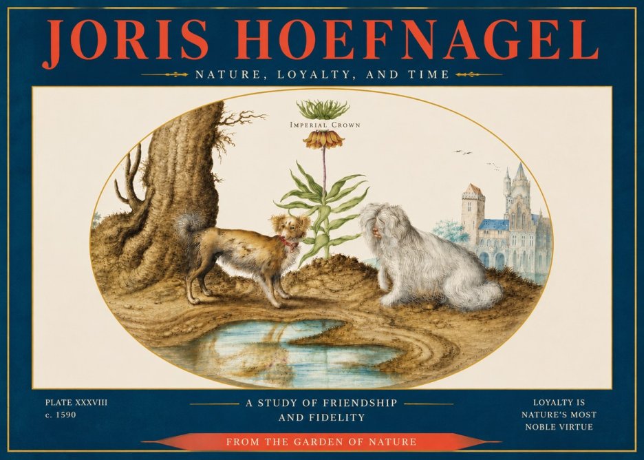 Joris Hoefnagel A Study of Friendship and Fidelity No4 - Plakat