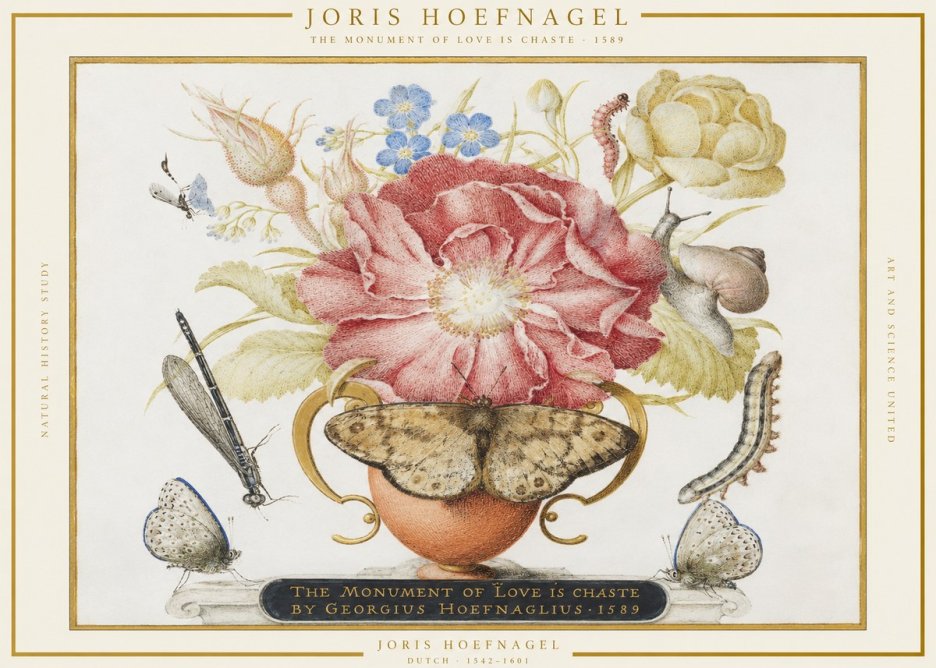Joris Hoefnagel Monument of Love No3 - Plakat