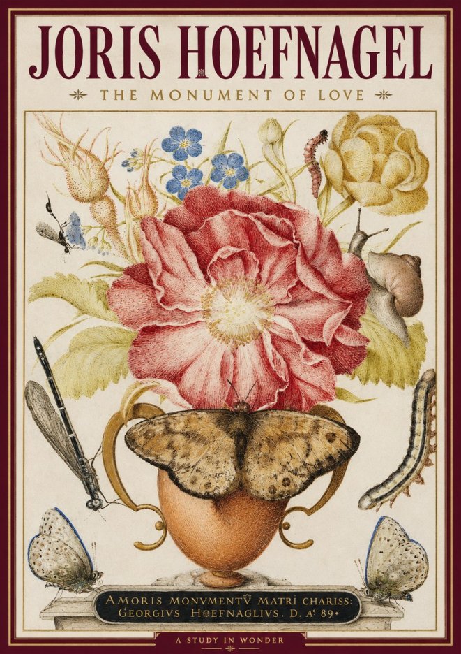 Joris Hoefnagel Monument of Love No5 - Plakat
