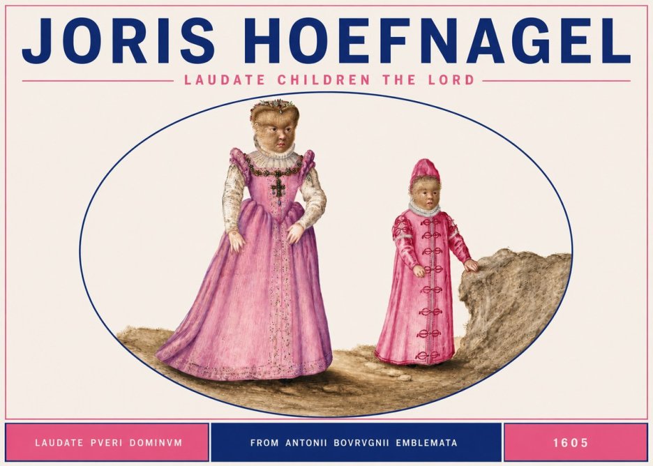 Joris Hoefnagel Laudate Pueri Dominum No6 - Plakat