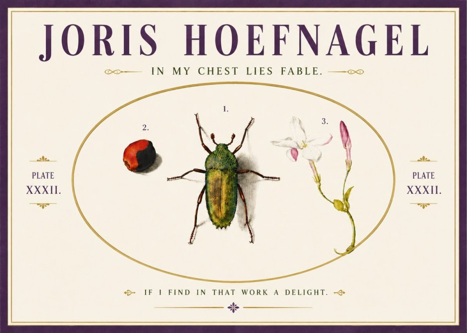 Joris Hoefnagel In My Chest Lies Fable No6 - Plakat