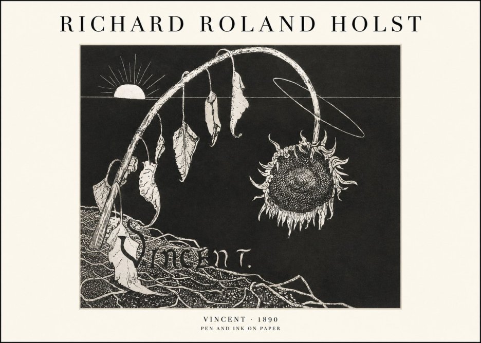 Richard Roland Holst Vincent No1 - Plakat