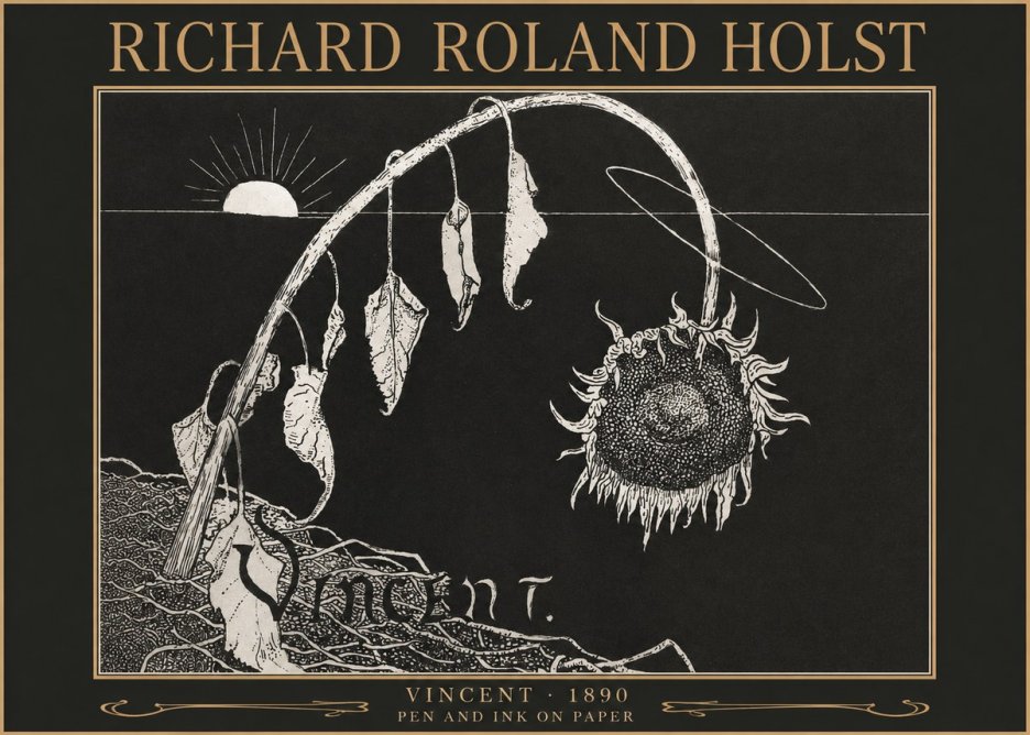 Richard Roland Holst Vincent No2 - Plakat