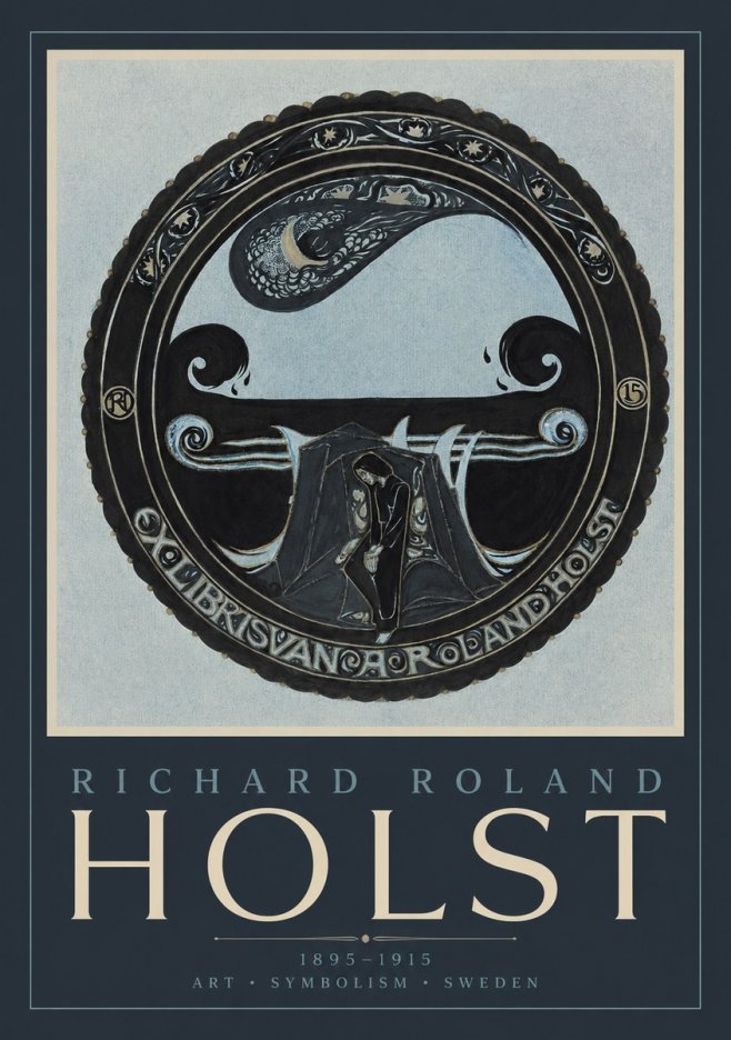 Richard Roland Holst St. Brisvane and the Sea No2 - Plakat