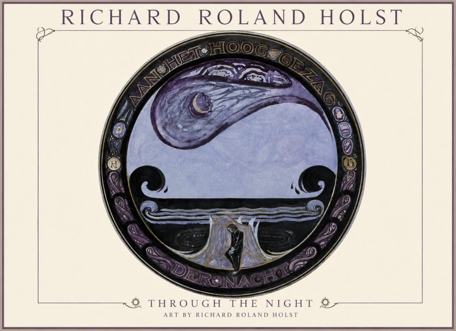 Richard Roland Holst An Die Nacht No2 - Plakat