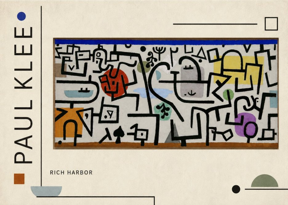 Paul Klee Rich Harbor No2 - Plakat
