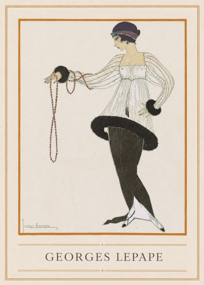 Georges Lepape Georges Lepape No1 - Plakat