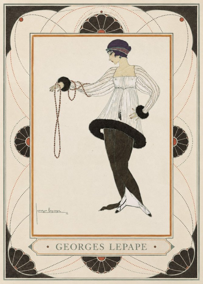 Georges Lepape Georges Lepape No5 - Plakat