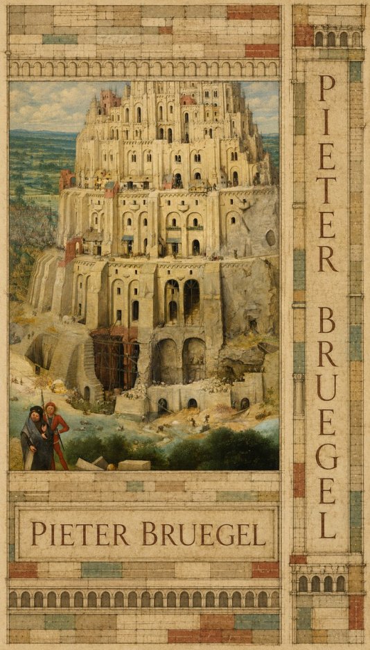 Pieter Bruegel The Tower of Babel IV No6 - Plakat