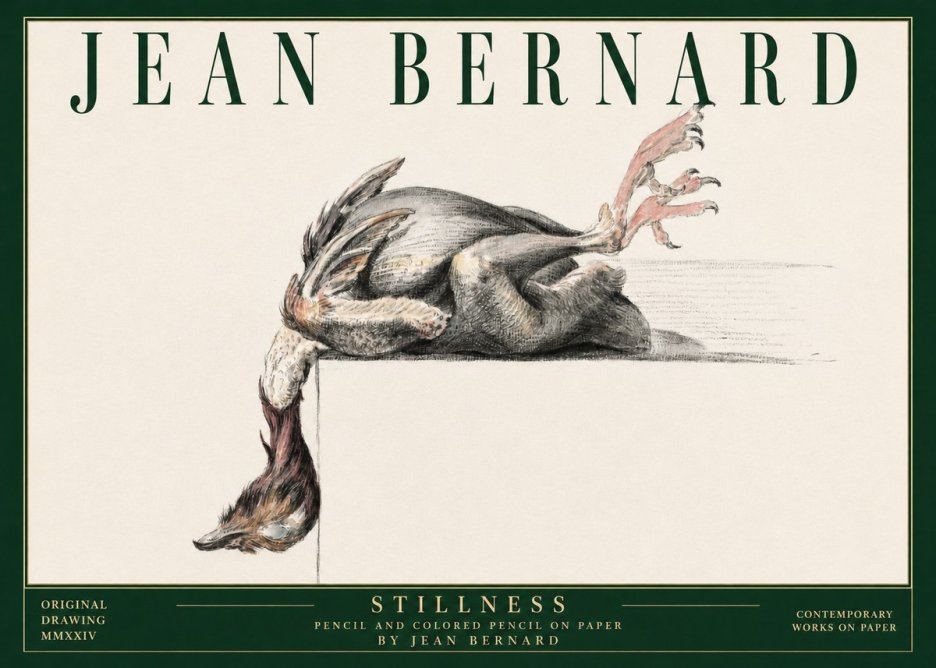 Jean Bernard Stillness No3 - Plakat