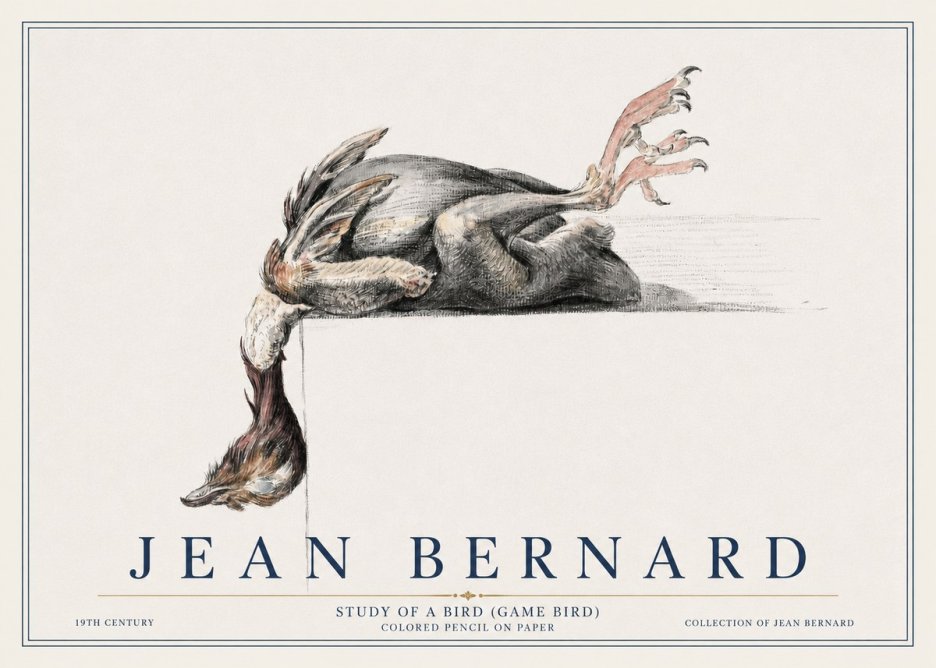 Jean Bernard Stillness No6 - Plakat