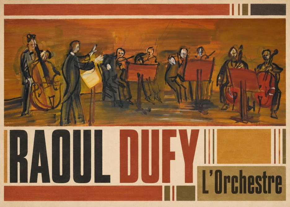 Raoul Dufy L'orchestre No4 - Plakat