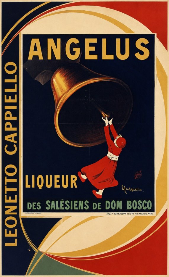 Leonetto Cappiello Angelus Liqueur No2 - Plakat