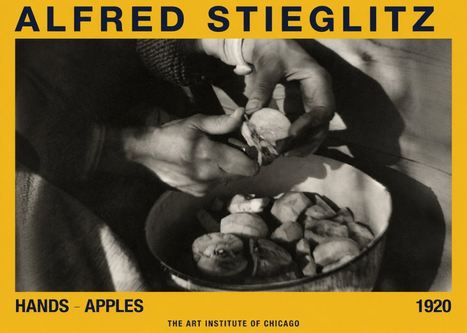 Alfred Stieglitz Hands - Apples No2 - Plakat