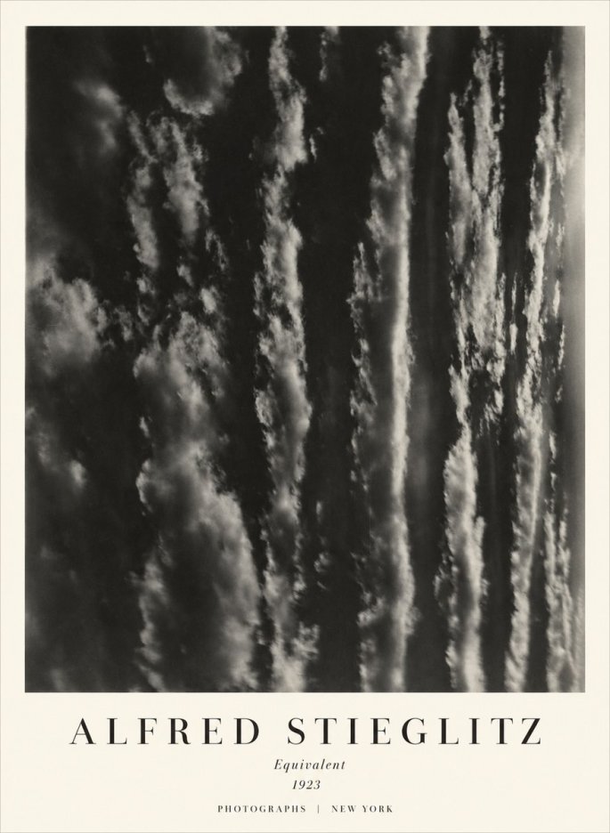 Alfred Stieglitz Equivalent I No3 - Plakat
