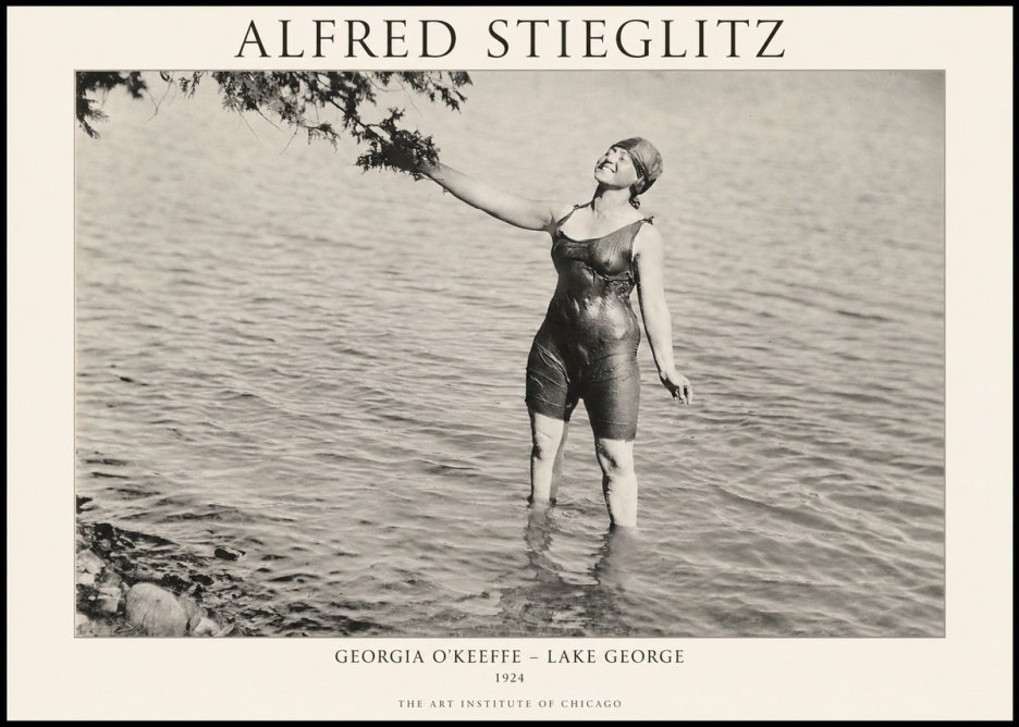 Alfred Stieglitz Lake George No1 - Plakat