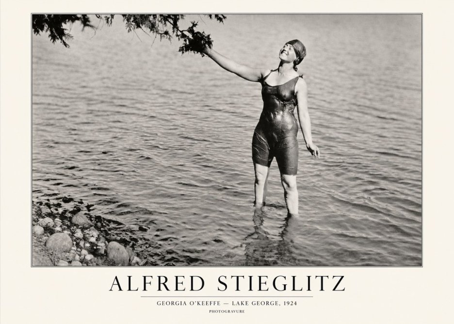 Alfred Stieglitz Lake George No6 - Plakat