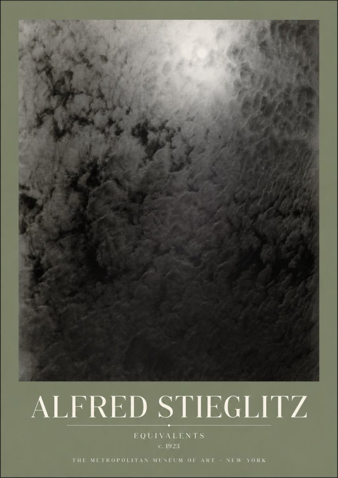 Alfred Stieglitz Equivalents IV No3 - Plakat