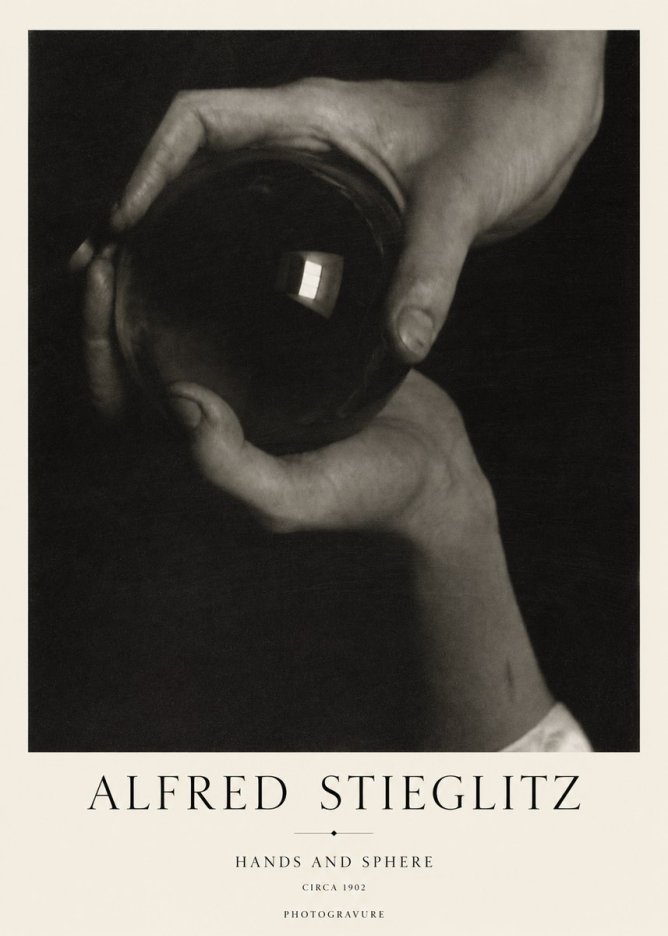 Alfred Stieglitz The Hand of Man II No5 - Plakat