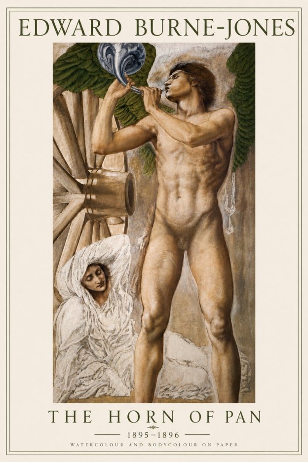 Edward Burne-Jones The Hour of the Soul No6 - Plakat