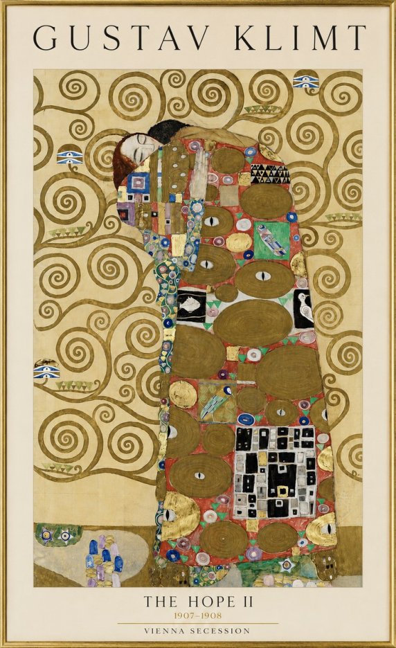 Klimt The Hope Ii No3 - Plakat