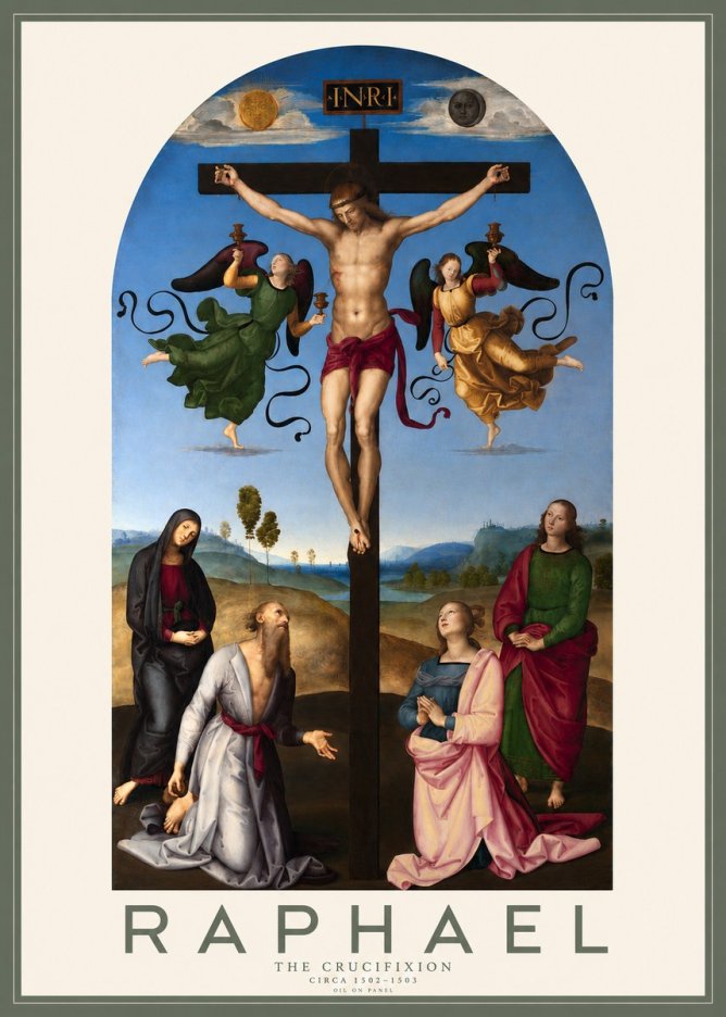 Raphael The Crucifixion No2 - Plakat