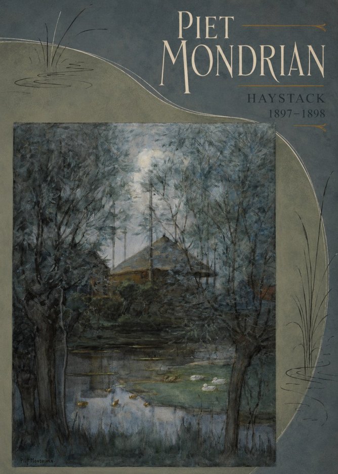 Piet Mondrian Haystack No6 - Plakat