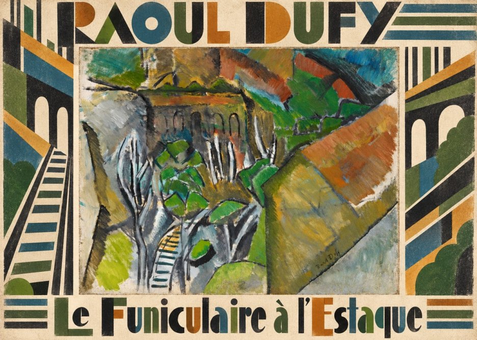 Raoul Dufy Le Funiculaire À L'estaque No4 - Plakat
