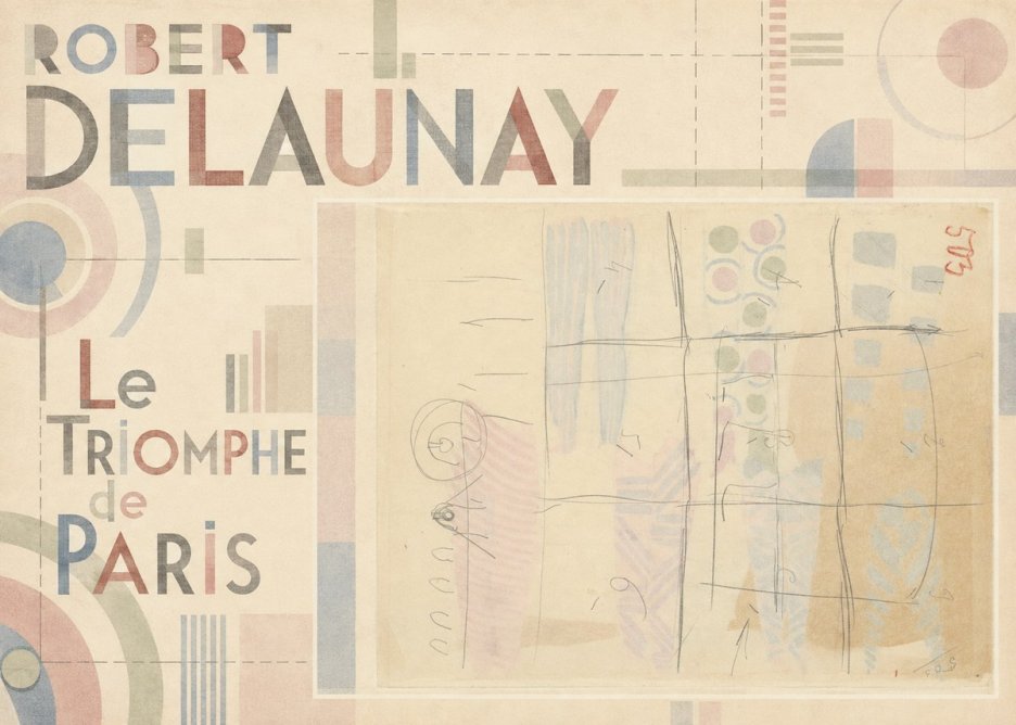 Robert Delaunay Le Triomphe De Paris I No5 - Plakat