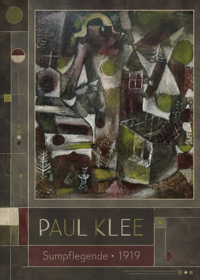 Paul Klee Sumpflegende II No2 - Plakat