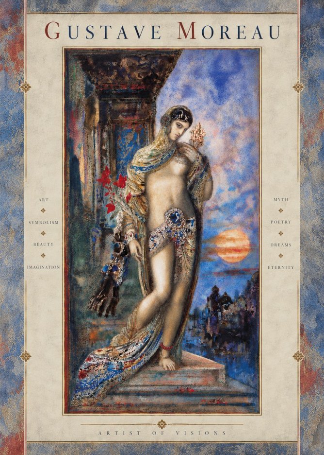 Gustave Moreau Salomé I No4 - Plakat