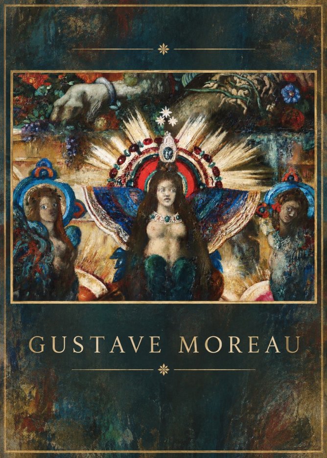 Gustave Moreau L'apparition I No2 - Plakat