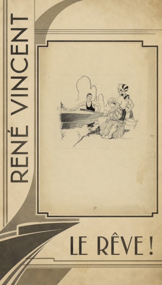 René Vincent Le Rêve ! No2 - Plakat