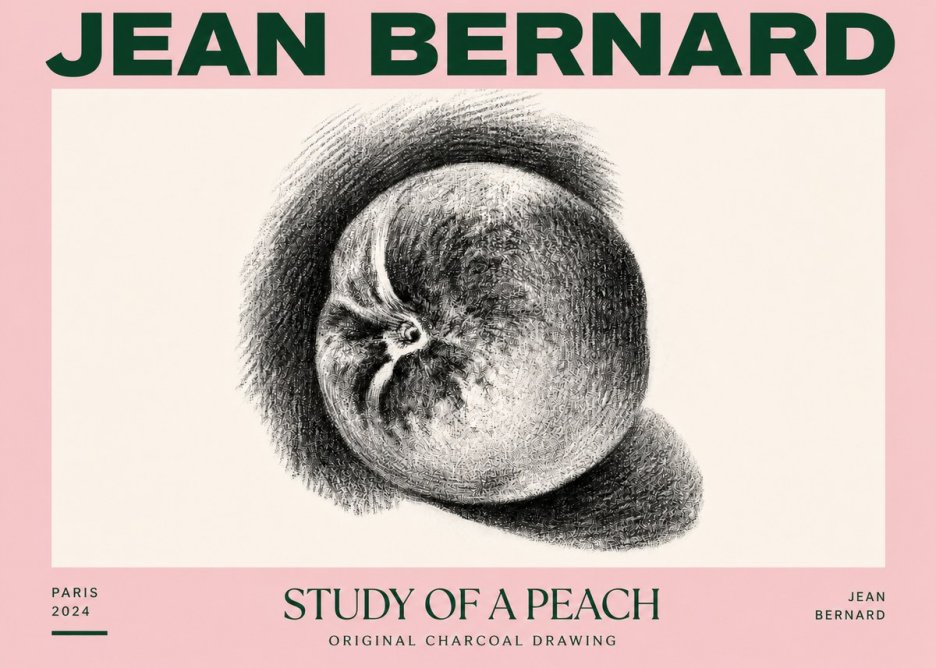 Jean Bernard Still Life Study No5 - Plakat
